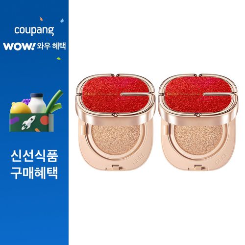 지엘리 시즌4 트루프 리에이지 글로리 쿠션 팩트 2024 S4 본품 15g, 2개, 21호