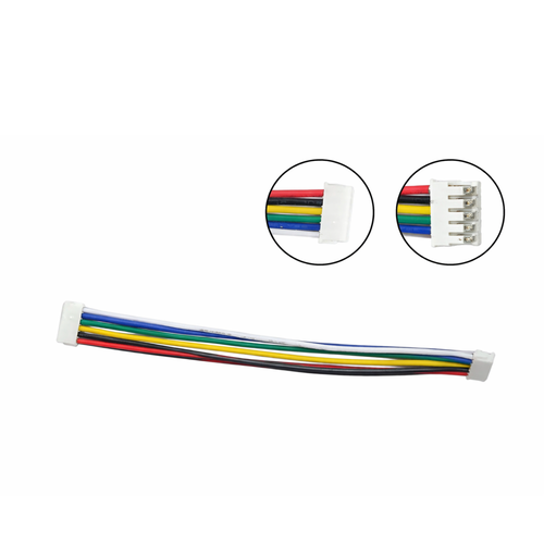 JST-ZH 6핀 케이블 1.5mm 피치 양방향 1대N, 10cm, 2개