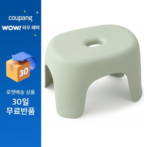 홈즈픽 다용도 욕실 의자, 그린, 1개