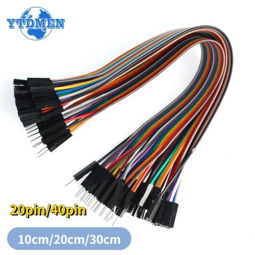 듀퐁 라인 10cm20cm30cm 점퍼 와이어 케이블 남성-남성 + 2040pin Arduino DIY 키트