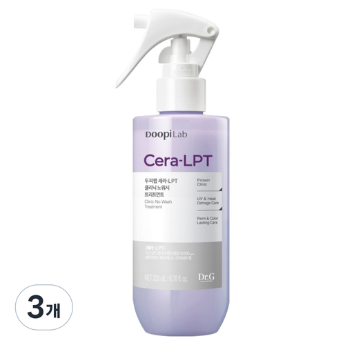 닥터지 두피랩 세라 LPT 클리닉 노워시트리트먼트, 200ml, 3개