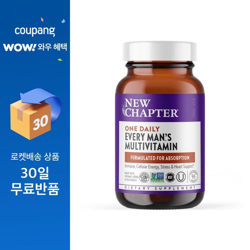 뉴챕터 멘즈 멀티비타민 타블렛, 72정