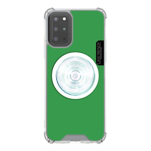 케이스트랜디 갤럭시 S20플러스 G985 G986 맥세이프 호환 컬러 젤하드 케이스 + 자석 투명톡 세트