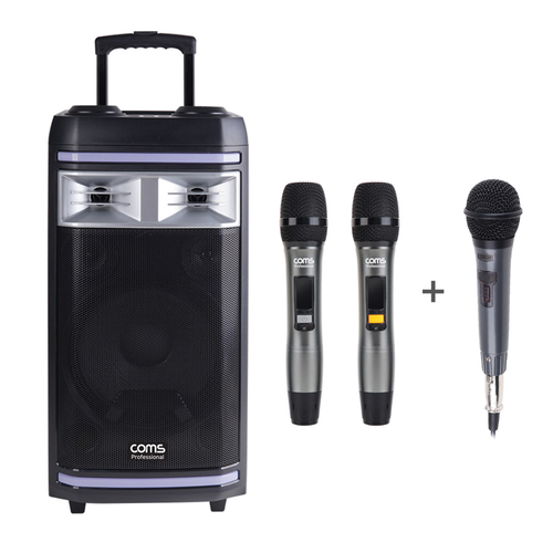 노래방 버스킹 전문가용 블루투스 앰프 마이크 set