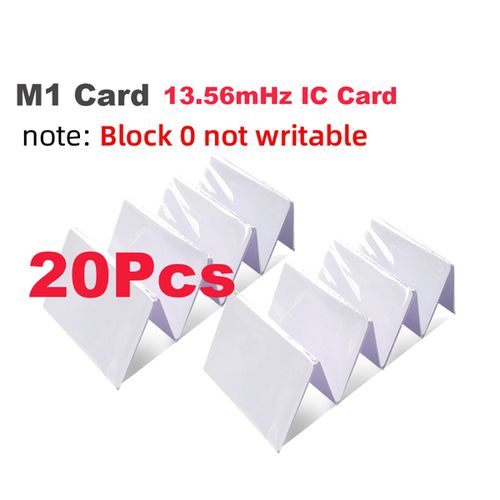 RFID 키팝 태그 토큰, 13 56Mhz IC 카드, MF S50 클래식 1K M1 근접 스마트 0 8mm, 출입 통제 시스템 ISO14443A, 5, 10, 20