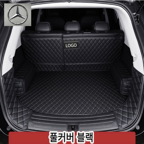 럭키카 벤츠 트렁크매트 카매트 방수매트 풀커버매트 차박매트 6D매트 C클래스 E클래스 S클래스 GLC GLE GLS, 블랙, 벤츠 EQE