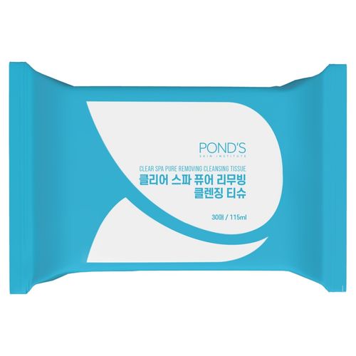 폰즈 클리어 스파 퓨어 리무빙 클렌징 티슈, 1개