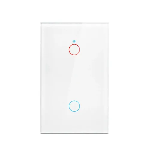 Tuya 스마트 스위치 미국 중립선/중립선 필요 없음 1/2/3/4 갱 WiFi 터치 라이트 Alexa Google 홈과 함께