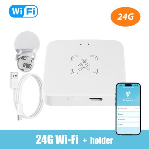 Tuya WiFi /Zigbee 인간 존재 감지기 스마트 인체 PIR 센서 MmWave 레이더 마이크로파 모션 센서 강도 감