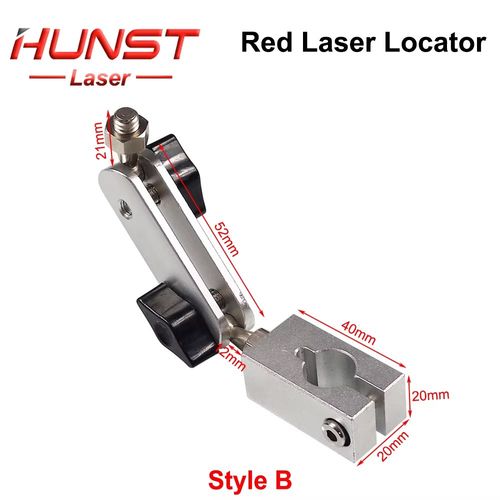 Hunst 레이저 로케이터 레이저 모듈 부품 직경 12mm 램프 홀더 CO2 광섬유 UV 마킹 기계용