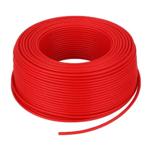 실리콘 케이블 전선 1m 빨강 4AWG