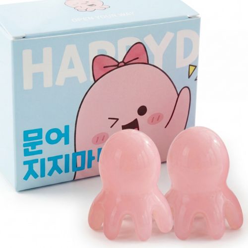 문어괄사 두피 괄사 미니 문어 괄사 문어발 마사지