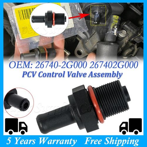 1PC PCV 컨트롤 밸브 26740-2G000 267402G000 현대용 제네시스 쿠페용 엘란트라용 소나타용 투싼용 기아용 옵티마용
