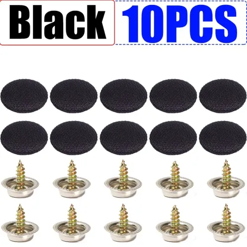 10/100pcs 자동차 천장 패브릭 고정 클립 범용 자동차 지붕 라이닝 천 핑 수리 버클 자동차 인테리어 액세