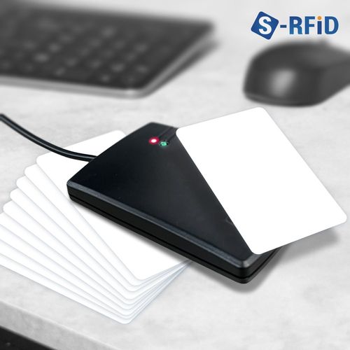 현승 RFID 리더기 USB 리더기 Read RF 125Khz CR100 + EM 공카드10장, 1개