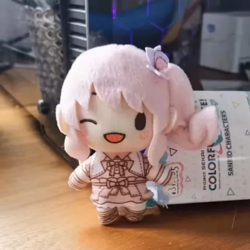 프로젝트 Sekai Yoisaki Kanade 잠옷 봉제 인형 장난감 PJSK Kawaii 키 체인 펜던트 배낭 장식품 선물
