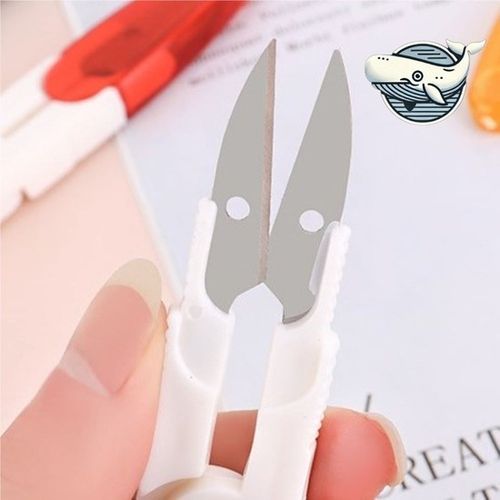 편리한 낚시 물줄기 다용도 가위 안전캡 색상별 수예가위 바느질가위 재봉가위 실가위