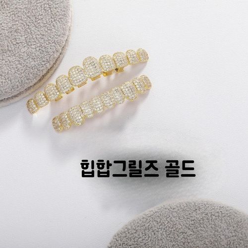 그릴즈 grillz 치아그릴즈 힙합그릴즈 제작 치아 패션 파티 주얼리 쥬얼리 액세서리 장식 gold