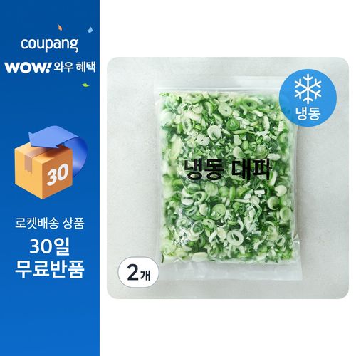대파 5mm (냉동), 2개, 1kg