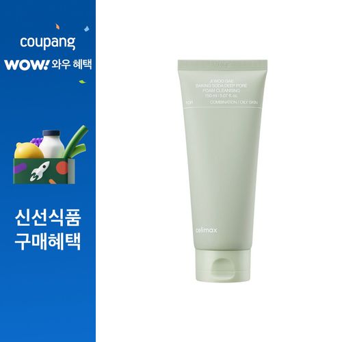 셀리맥스 베이킹 소다 딥 포어 지우개 폼 클렌징, 150ml, 1개