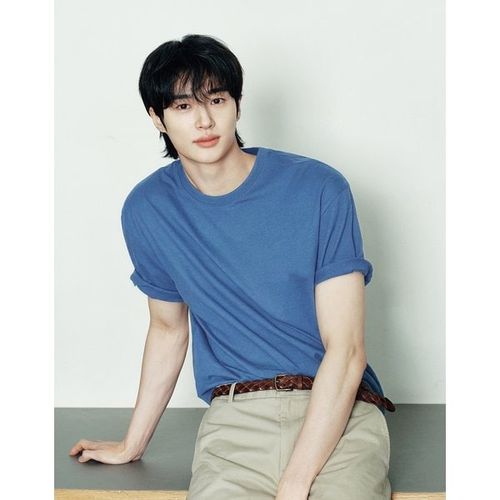 지오다노 변우석 헤비웨이트 크루넥 무지 반팔 티셔츠 01026520 5COLOR 4L5K1N 1W6F5V
