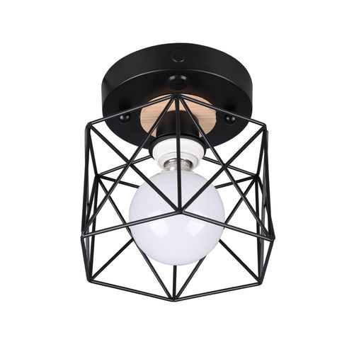 원하 LED 스타 직부등 12W 주광색 B11, 블랙, 1개