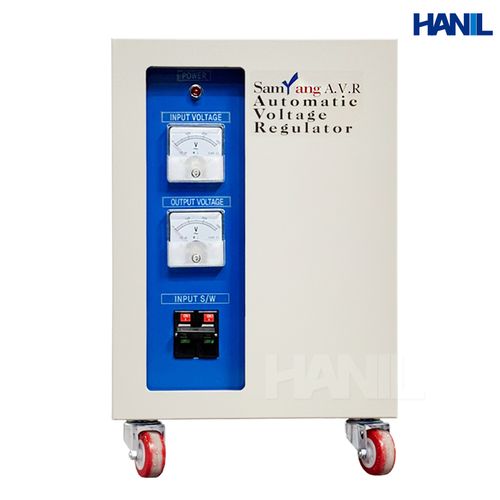 한일 AVR 자동전압조정기 5KVA 삼상 단권 380V-380V 삼양에이브이알, 1개