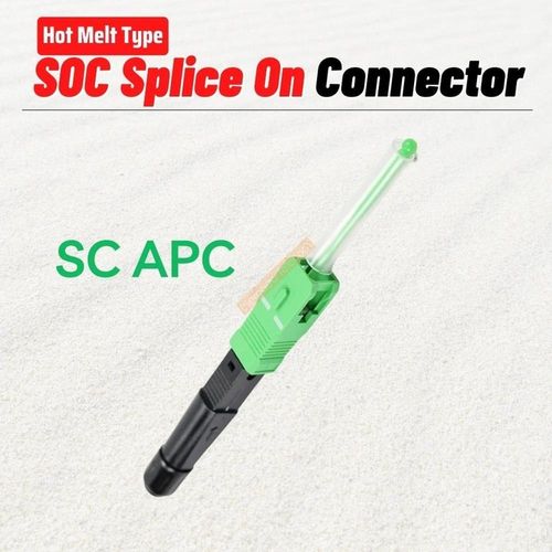 차무무 SC/FC APC/UPC 퀵 커넥터, 광섬유 융착 FTTH 고속 어댑터 SC/UPC SOC 스플라이스 온