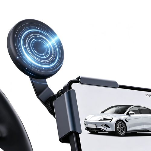 하루꿈 테슬라 2026 메탈 맥세이프 차량용 핸드폰 거치대 Model 3 Model Y Model YL 호환 무손상 설치PH-PH2607-1
