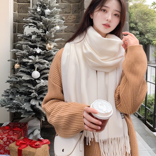 바앤나 겨울 캐시미어 머플러 목도리
