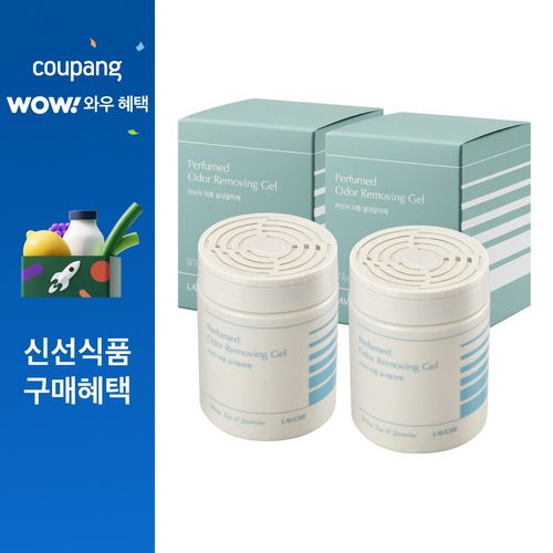 라브아 퍼퓸 실내 탈취제 화이트티, 250g, 2개