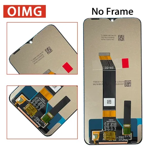 Xiaomi Redmi 10 5G Lcd 디스플레이용 6.58인치 화면 프레임이 있는 디지털 터치스크린 22041219 지, 뉴욕
