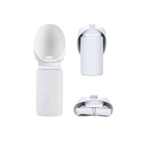 강아지 휴대용 물통 애견 산책 물병 접이식 산책용 급수기 550ml 물그릇 강아지휴대용물통