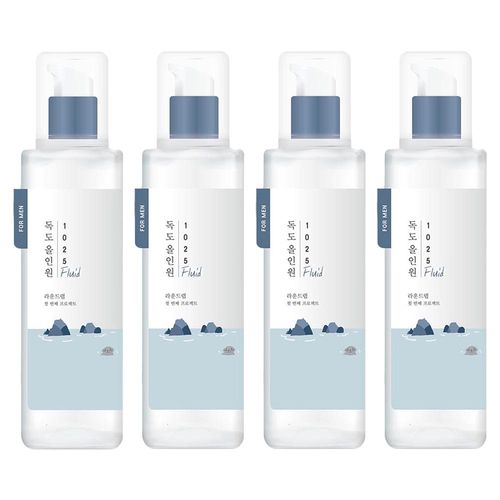 라운드랩 포 맨 1025 독도 올인원 플루이드, 200ml, 4개