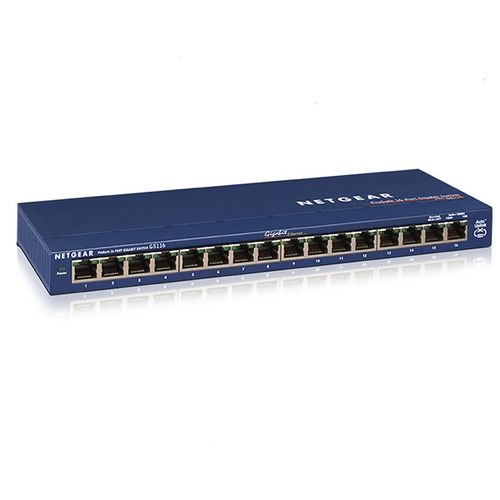 기가 비트 16포트 스위치 허브 1Gbps 스위칭 랜선, 1개