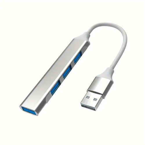 USB 허브 4포트 OTG 어댑터 스마트폰 타입-C 안드로이드 멀티포트 스플리터