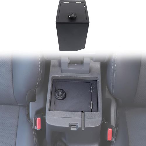 Center Console Safe Box L200 Triton 20192023 호환 Armrest Gun Storage ert Accessories 3단계 조합 장치 및 키