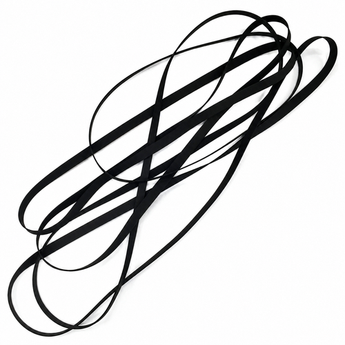 LP턴테이블 교체용 고무벨트, 블랙, 단면길이471mm