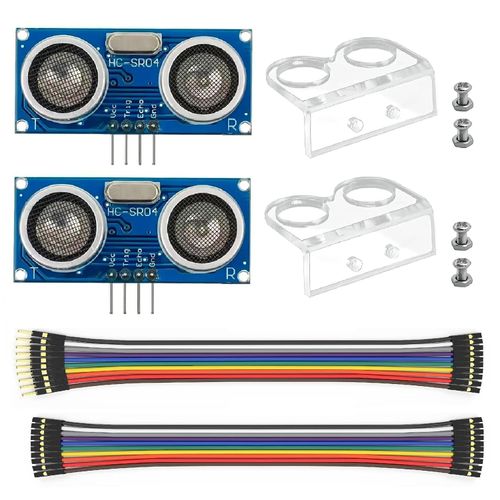 HC-SR04 초음파 거리 센서 모듈 2개 세트 아두이노 R3 MEGA2560 나노 듀에밀라노브 로봇 XBee 지그비 호환, 1세트