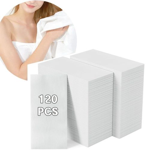 새로이 일회용 수건 타월 미용실 등산 헬스용 120PCS 여행 휴대용 72장 호텔 스포츠, 120개, 호텔용