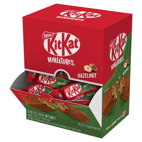 KitKat 미니어처 헤이즐넛 25p
