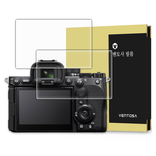 벤토사 소니 A7R6 ILCE 7RM6 7RVI 카메라 강화유리 액정보호필름 2p 세트, 1세트, VTS-CCDF