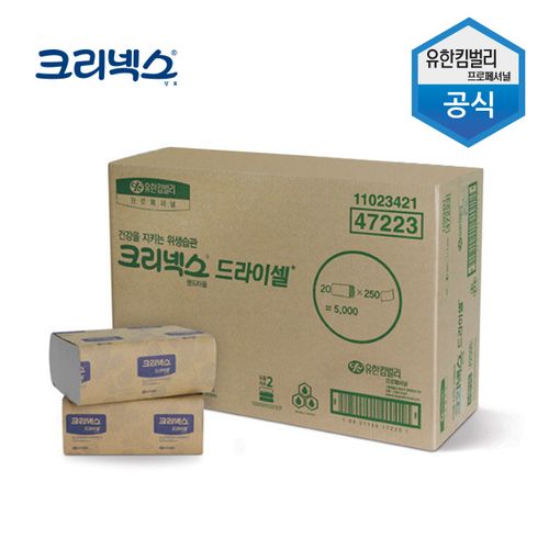 드라이셀 스탠다드 F250S 250매x20밴드/1BOX (47223), 250개입, 20세트