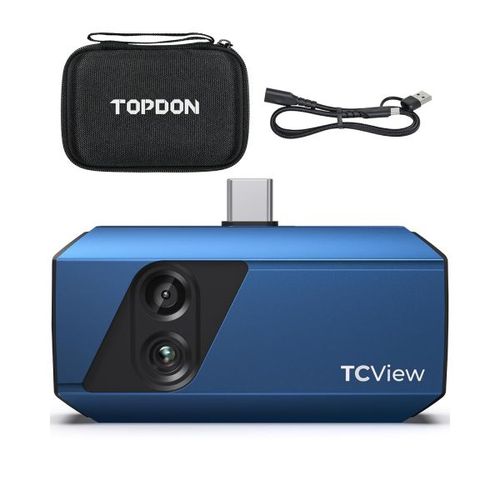 TOPDON TS001 USB-C 안드로이드용 조정 가능한 렌즈 열화상 카메라 9mm