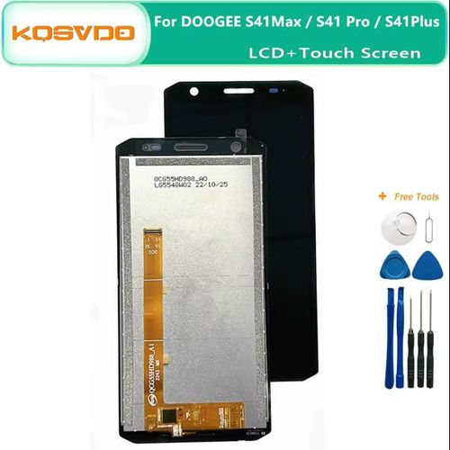 Doogee S41 S41Pro S41 T S41MAX Plus Lcd 디스플레이 Doogee Pro 스마트 폰용 터치 스크린 수리 액세서리의 새 원본