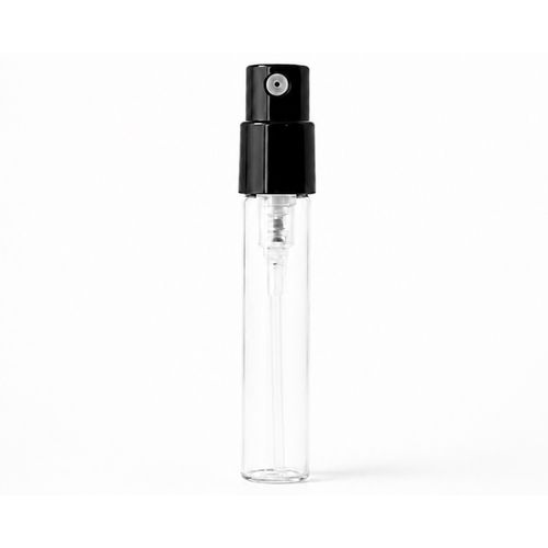펌핑식 일체형 스프레이 유리용기 미니 샘플 2ml 블랙, 1250개, 블랙