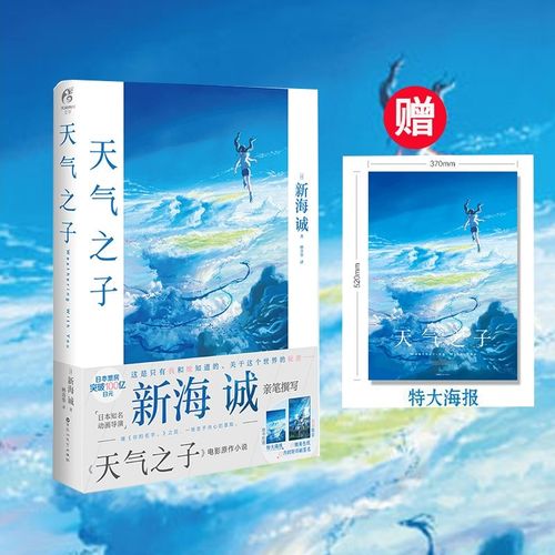 중국어원서 天气之子 날씨의 아이 新海诚 신카이 마코토 Shinkai Makoto 소설 청춘 캠퍼스 로맨스