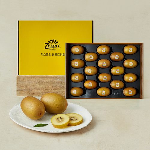 제스프리 썬골드키위 선물세트, 2.1kg(16~27개입), 1박스