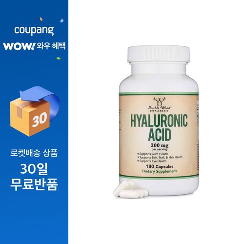 더블우드 Hyaluronic Acid 200mg 캡슐, 180정, 1개