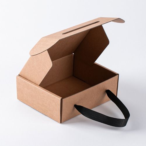 G0 가로형 끈손잡이상자 18X14X6 크라프트박스 수건포장